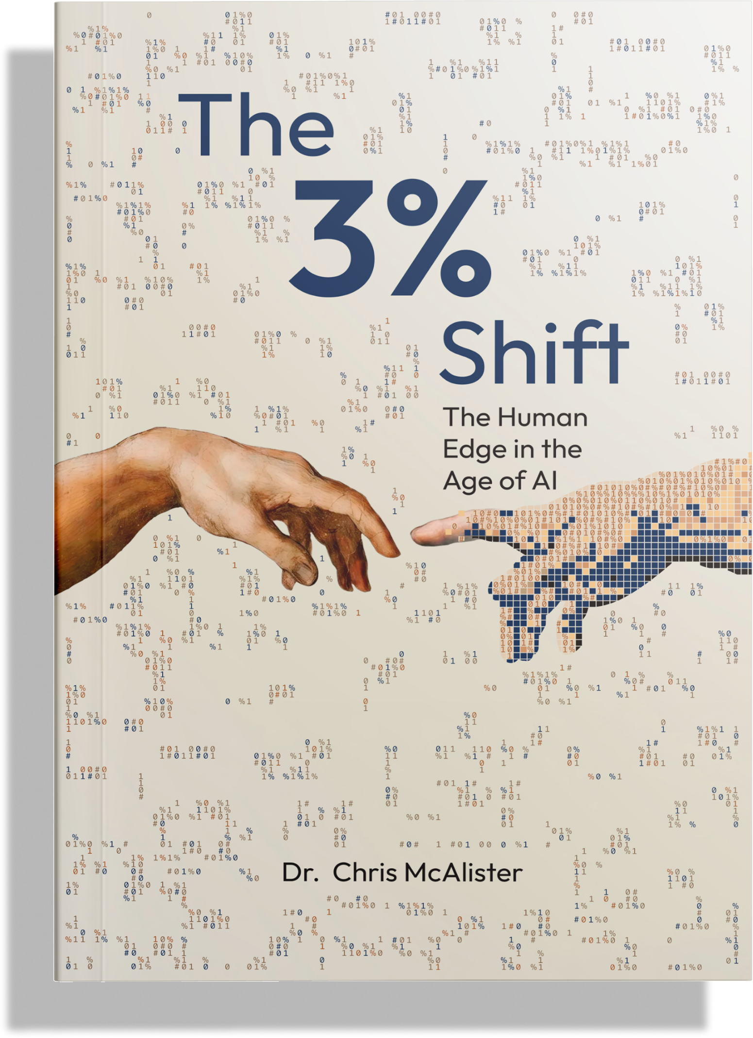 The 3% Shift book cover by Dr. Chris McAlister